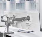 HumanScale - M/Flex - ramię / uchwyt dla wielu monitorów - 4