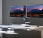 HumanScale - M2.1 - regulowane lekkie ramię monitora - 17