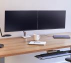 HumanScale - M8.1 - regulowane ramię dla dwóch monitorów - 2