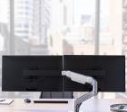 HumanScale - M8.1 - regulowane ramię dla dwóch monitorów - 4
